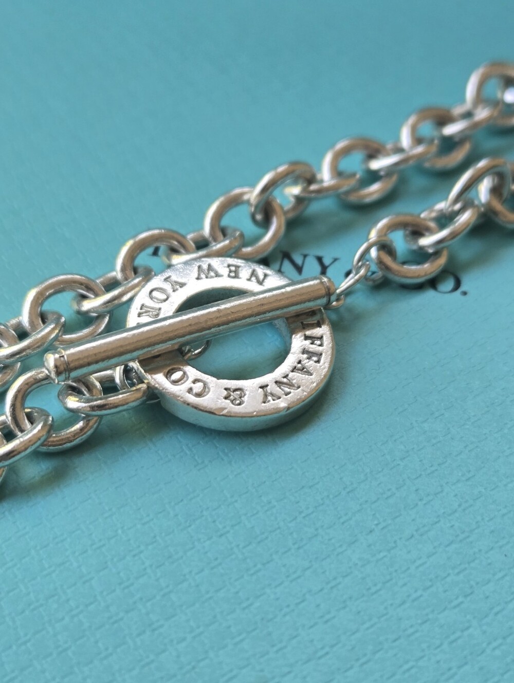 Tiffany & Co Sterling Silver Toogle Bracelet